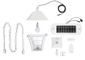 Baytown II Bulb Solar Hanging Light - Solar Hanging Pendant Lamp with Remote Control in White
