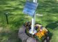 High End Commercial Solar Flagpole Light - 12 Ultrabright LEDs - 420 LUX