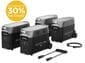 EcoFlow 2x Delta Pro and Expansion Battery Double Voltage Hub Kit - 14.4 kWh
