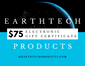 $75 Earthtech Products Gift Certificate