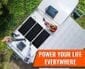 600 Watt 12V Monocrystalline Solar Panel Add on Kit - Designed for Ecoflow, Bluetti and Mango Power