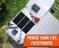 EcoFlow Delta Pro & Expansion Battery Kit - 7200 WH with Free Rich Solar 400 Watt Panel Kit, Remote & Bag