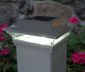 Classy Caps Imperial Solar Post Cap Light Available in Black or White for 2x2 Posts