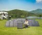 Zendure SuperBase V Solar Generator & Satellite Battery Kit - 2x 400W Portable Solar Panels