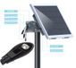 Commercial Solar Street Light with 50 Watt Solar Panel - 6000 Lumen