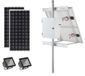 Earthtech Products Commercial Solar Flag Pole Lighting Kit for Flagpoles Up to 40 Feet - 2 Lights (7200 Total Lumens)