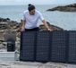 EcoFlow Delta 2 Portable Solar Generator Kit - With 160 Watts of Solar