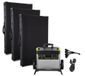 Goal Zero Yeti 3000X Lithium Lightweight Solar Generator Maximum Intake Kit with (3) Boulder 200 Watt Panels