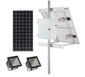 Earthtech Products Solar Sign & Landscape Light Kit - 2 Lights (12,000 Lumens Total), (1) 360W Solar Panel, (2) 140 Ah Batteries - 8 Hour Run Time