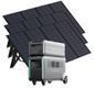 Zendure SuperBase V Semi Solid State Battery Power Station & Satellite Battery Kit - 3x 400W Portable Solar Panel