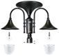 Gama Sonic Everest II Commercial Dual Solar Lamp with 3 Inch Fitter