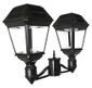 Gama Sonic Imperial III Commercial Solar Double Lamp Post