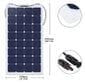 ACO Power 440 Watt Flexible Panel Solar Marine Kit