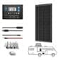 ACO Power 100W 12V Monocrystalline Solar RV Kit - 20A PWM Charge Controller