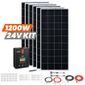 1200 Watt 24V Solar Kit with 60A MPPT Charge Controller
