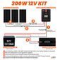 Rich Solar 300 Watt Solar Kit with 40A MPPT Charge Controller