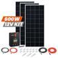 600 Watt Solar Kit with 40A MPPT Charge Controller