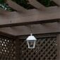 Baytown II Bulb Solar Hanging Light - Solar Hanging Pendant Lamp with Remote Control in White