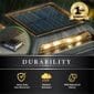 Classy Caps Muskoka Universal Solar Light for Dock, Deck & Post Cap