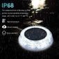 Color Selectable Solar LED Integrated Deco Path Lights - 4 Pack