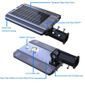 Earthtech Products Smart LED Integrated Lithium Battery Solar Street Light - 10 Watt (1600 Lumen)