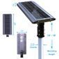 Earthtech Products Smart LED Integrated Lithium Battery Solar Street Light - 15 Watt (2400 Lumen)