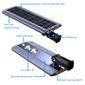 Earthtech Products Smart LED Integrated Lithium Battery Solar Street Light - 15 Watt (2400 Lumen)