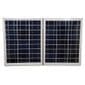 FL9W LED Solar Flood Light with Remote Control, SMD LED, Lithium Ion Battery and PIR Motion Features