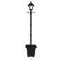 Gama Sonic Baytown Bulb Solar Lamp Post with EZ-Anchor and Planter Base