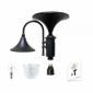 Gama Sonic Everest II Commercial Solar Lamp with 3 Inch Fitter