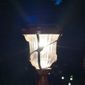 Gama Sonic Flora Bulb Solar Lamp Post Light with EZ Ground Anchor