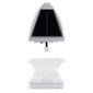 Gama Sonic Gothic Solar Post Cap Light - Available in Black and White