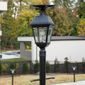 Gama Sonic Imperial Bulb ATS Commercial Post Light with 3 Fitter Mount