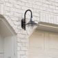 Gama Sonic Solar Plaza Light with 3  Fitter and Wall Mount
