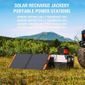 Jackery Explorer 1000 Plus Solar Generator - Includes 2x 100W Solar Panels