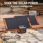 Jackery Explorer 1000 Plus Solar Generator - Includes 2x 100W Solar Panels