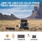 Jackery Explorer 1000 Portable Solar Generator Kit - 2X 100 Watt Solar Saga Panels