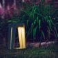 Les Jardins Skaal Outdoor Solar Lantern - Weathered Teak