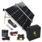 Lion Energy Beginner DIY Solar Power Kit Featuring the UT 250 Lithium Battery