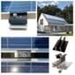 Rail-Less Solar Panel Racking - Mount up to 2x Solar Panels