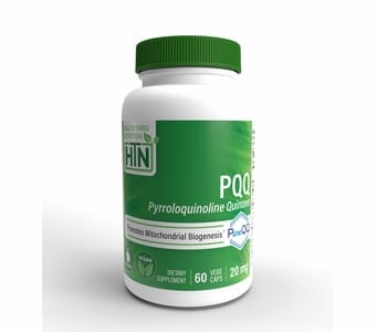 20mg PQQ (60 Vegecaps) Mitochondrial Biogenesis