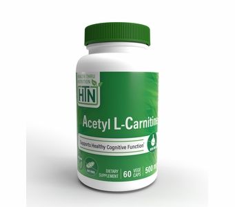 Acetyl L-Carnitine 500mg (NON-GMO) 60 Vegecaps