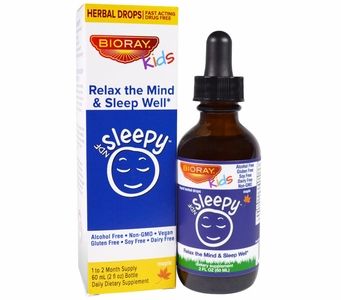 Bioray Kids Sleepy - Relax the Mind and Sleep Well - Herbal Drops