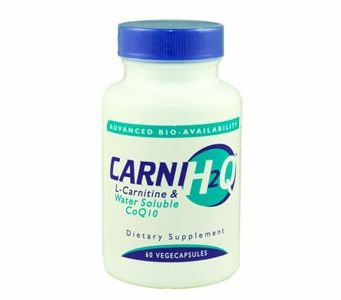 Carni H2Q L-Carnitine and Hydro-Q-Sorb CoQ10 / 60 Vegecapsules