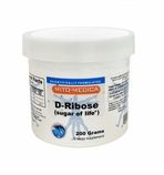  D-Ribose  100% pure Mito-Medica Formula (200 Gram Jar / 40 Day Supply)