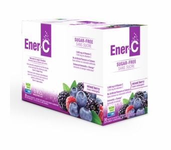 Ener-C 1,000 mg Vitamin C SUGAR-FREE Multi Vitamin Drink Mix - Mixed Berry - 30 Packets