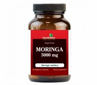 Futurebiotics Moringa 5000mg - Super Food Supplement (60 Vegetarian Capsule)