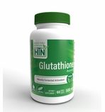 Glutathione Reduced GSH 500mg (60 VegeCaps) (Natural) by Health Thru Nutrition
