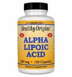 Healthy Origins Alpha Lipoic Acid 600mg (150 Capsules)