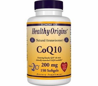 Healthy Origins Natural CoQ10 200mg (150 Softgels)
